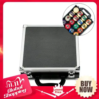 Easy Carrying Convenience Billiard Storage Billiard Balls Box PU Leather+Aluminum Pool Cue Carrying Case Billiards Accessories
Easy Carrying Convenience Billiard Storage Billiard Balls Box PU Leather+Aluminum Pool Cue Carrying Case Billiards Accessories