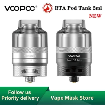 Original VOOPOO RTA Pod Tank 2ml Cartridge & Double Intake Airway Atomizer Fit PnP Pod System Devices For Drag X/Drag S Vape kit
Original VOOPOO RTA Pod Tank 2ml Cartridge & Double Intake Airway Atomizer Fit PnP Pod System Devices For Drag X/Drag S Vape kit