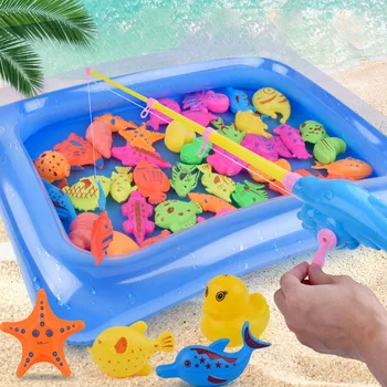 14pcs/Set Children Magnetic Fishing Game Parent-child Interactive Toys Kids 3D Fish Baby Bath Toys Outdoor Toy
14pcs/Set Children Magnetic Fishing Game Parent-child Interactive Toys Kids 3D Fish Baby Bath Toys Outdoor Toy