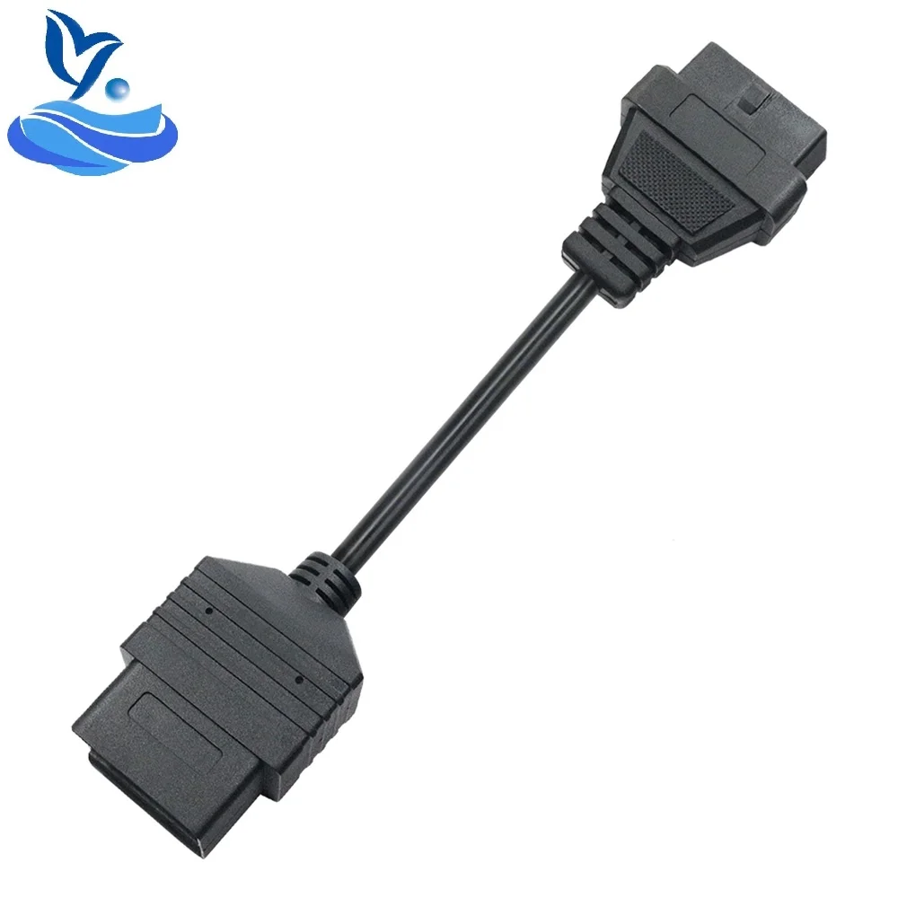 Кабель-удлинитель диагностический 17 Pin к 16-контактному OBD2 OBD II кабелю диагностики