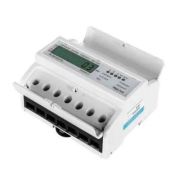 LCD Three-Phase Current Meter For DIN Rail 3x230/400V 5(100) A XTM1250SA-U KWh Meter LCD Digital Display Power Consumption
LCD Three-Phase Current Meter For DIN Rail 3x230/400V 5(100) A XTM1250SA-U KWh Meter LCD Digital Display Power Consumption