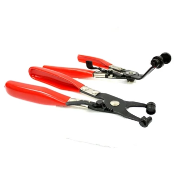 2 Pc Hose Clamp Pliers Tool Set Angle Swivel Jaw Locking Flat Band Coolant Clip
2 Pc Hose Clamp Pliers Tool Set Angle Swivel Jaw Locking Flat Band Coolant Clip