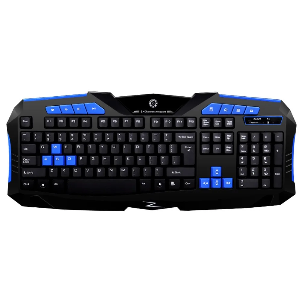 Ouhaobin игровая Беспроводная 2 4G Клавиатура и мышь набор для компьютера геймера с USB