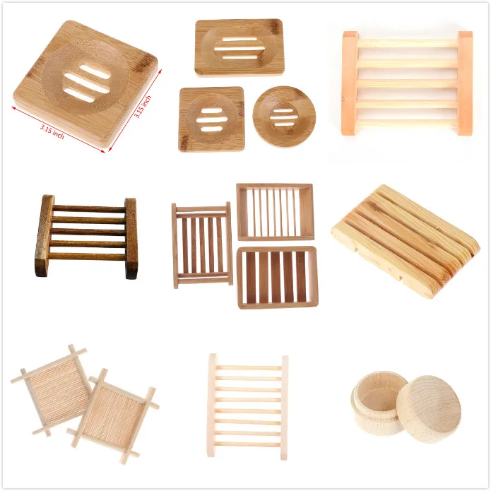 Natural Wooden Bamboo Soap Dish Wooden Soap Tray Holder Storage Soap Rack Plate Box Container For Bath Shower Plate Bathroom
Natural Wooden Bamboo Soap Dish Wooden Soap Tray Holder Storage Soap Rack Plate Box Container For Bath Shower Plate Bathroom