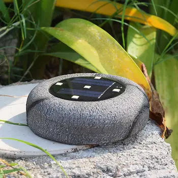 Outdoor Resin Stone Shape Solar Pin Lamp Paths Road Lights Marker Lighting Auto Turn-on Waterproof Home Garden Yard Lawn Lamps 
Outdoor Resin Stone Shape Solar Pin Lamp Paths Road Lights Marker Lighting Auto Turn-on Waterproof Home Garden Yard Lawn Lamps