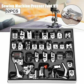 Newest 32PCS Presser Feet Accessory Set for Sewing Machine Low Shank Embroidery Machine 
Newest 32PCS Presser Feet Accessory Set for Sewing Machine Low Shank Embroidery Machine