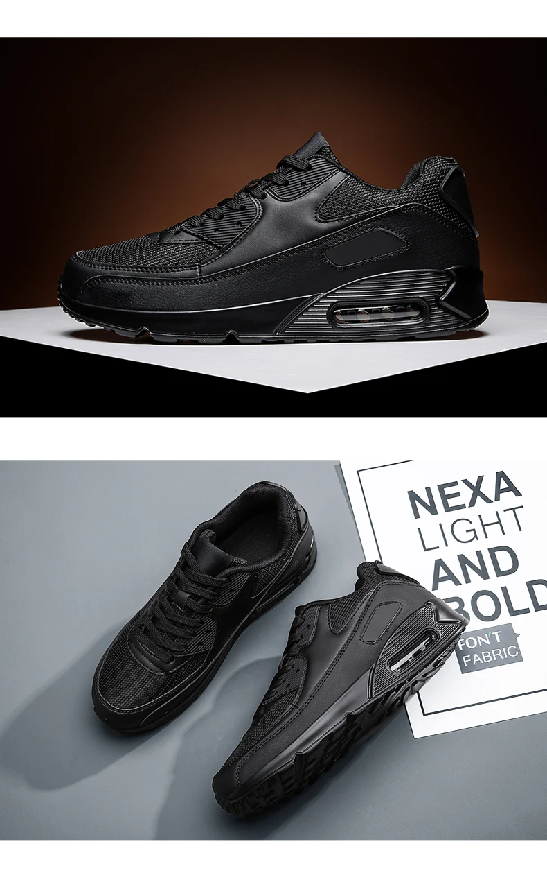 2020 Popular Fashion Casual Shoes for Men Air Cushion Sneakers Man Lace-up Breathable Max Walking Trainer Male Tenis Feminino