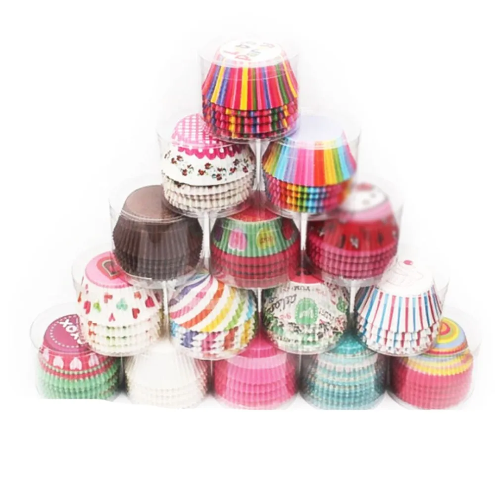 200PCS Cupcake Liner Baking Muffin Box Cup Muffin Cupcake Paper Cups Cake Forms Case Party Tray Cake Mold Decorating Tools
200PCS Cupcake Liner Baking Muffin Box Cup Muffin Cupcake Paper Cups Cake Forms Case Party Tray Cake Mold Decorating Tools