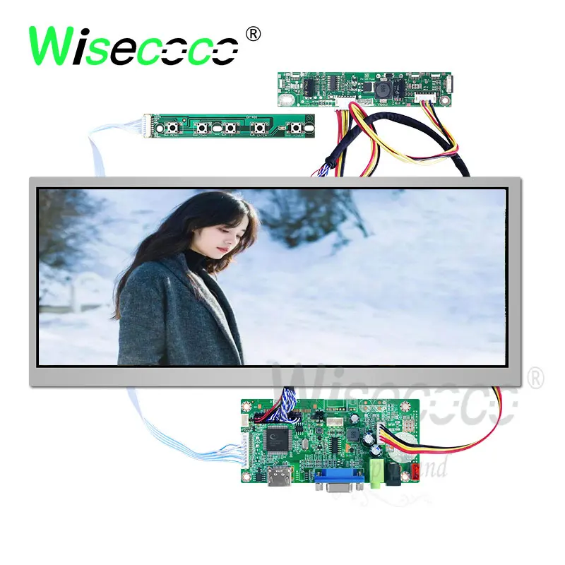 12.3 inch screen 1920*720 antiglare lcd high Luminance display with HDMI VGA controller for automotive display industrial
12.3 inch screen 1920*720 antiglare lcd high Luminance display with HDMI VGA controller for automotive display industrial