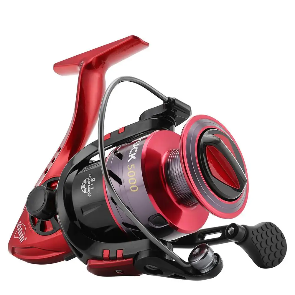 MeterMall 10 axis Ultra-light Fishing Spinning Wheel Speed Ratio 5.2:1 High Strength Plastic Main Body Reel
MeterMall 10 axis Ultra-light Fishing Spinning Wheel Speed Ratio 5.2:1 High Strength Plastic Main Body Reel