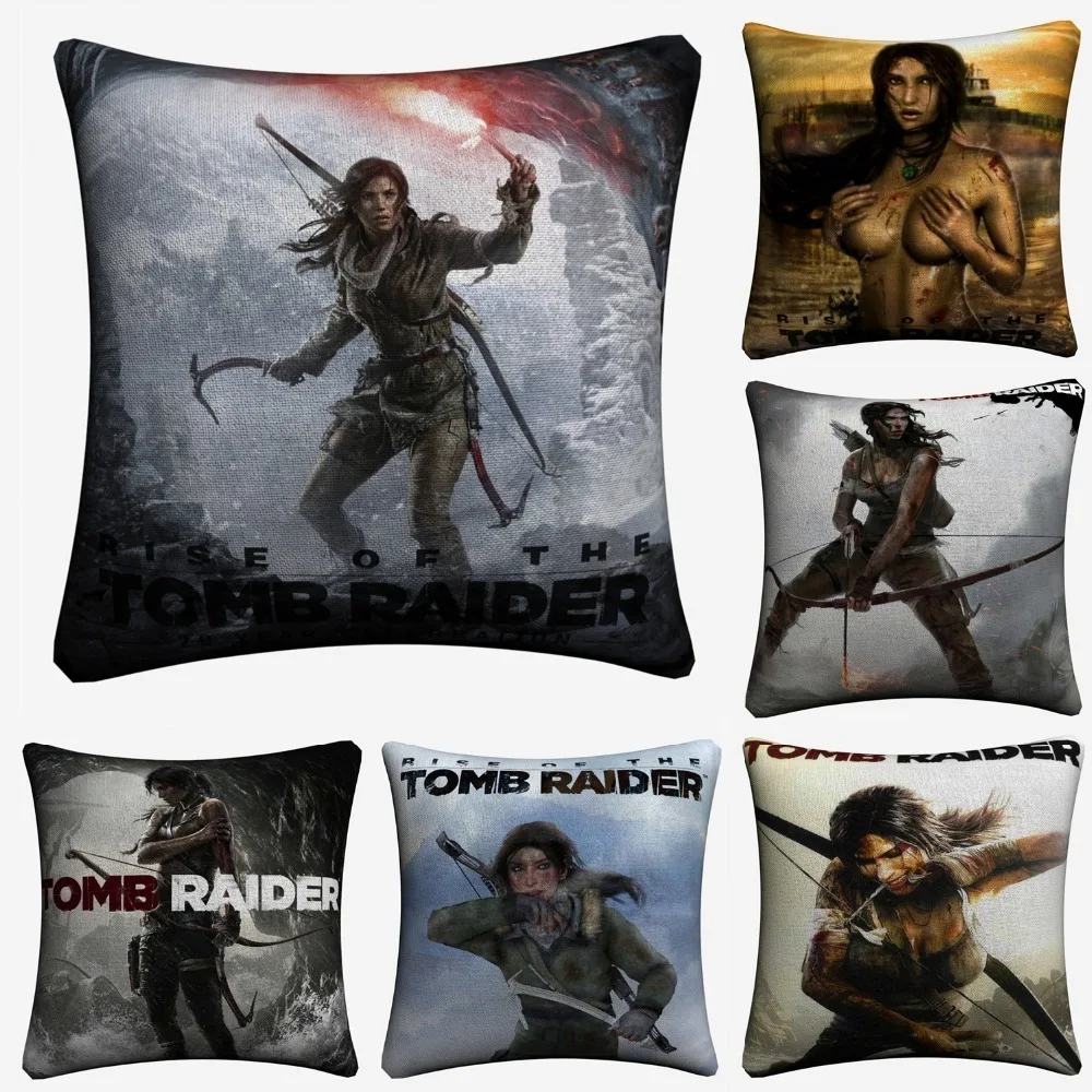 Rise Of The Tomb Raider Game Cotton Linen Cushion Cover For Sofa Seat Car 45x45cm Throw Pillow Case Home Decor Almofada
Rise Of The Tomb Raider Game Cotton Linen Cushion Cover For Sofa Seat Car 45x45cm Throw Pillow Case Home Decor Almofada