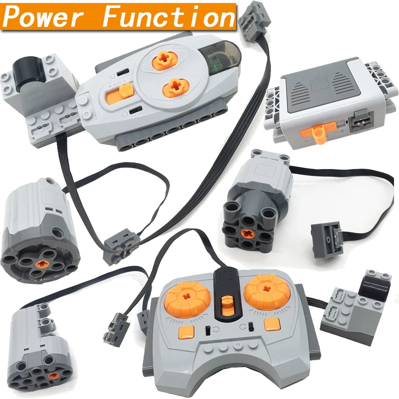 Technical Power Functions Servo Motor Polarity Switch Light Set IR Speed Remote Control Receiver Battery Box technic
Technical Power Functions Servo Motor Polarity Switch Light Set IR Speed Remote Control Receiver Battery Box technic