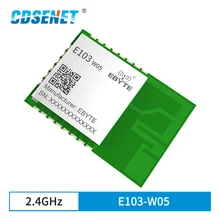 CDSENET 2.4GHz WiFi Module W600 ESP8266 20dBm Serial AT Command Digital Transparant Transmission E103-W05B Wireless Transceiver
CDSENET 2.4GHz WiFi Module W600 ESP8266 20dBm Serial AT Command Digital Transparant Transmission E103-W05B Wireless Transceiver