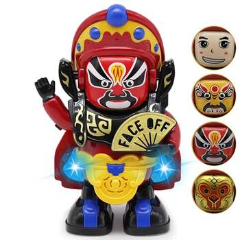 Doll Toy Electric Face-Changing Robot Chinese Style Face Change Doll Sichuan Opera Changing Face Robot Decoration For Kids Adult
Doll Toy Electric Face-Changing Robot Chinese Style Face Change Doll Sichuan Opera Changing Face Robot Decoration For Kids Adult