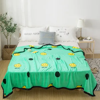 Fashion green Smiling face blankets for beds Casual Super Soft Warm Solid Warm Micro Plush Fleece Blanket Throw Rug Sofa Bedding
Fashion green Smiling face blankets for beds Casual Super Soft Warm Solid Warm Micro Plush Fleece Blanket Throw Rug Sofa Bedding