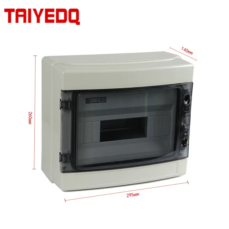 Project Box Plastic Electronic Enclosure Custom 12Ways ABS and PC Material Waterproof Distribution Box 295x260x140mm
Project Box Plastic Electronic Enclosure Custom 12Ways ABS and PC Material Waterproof Distribution Box 295x260x140mm