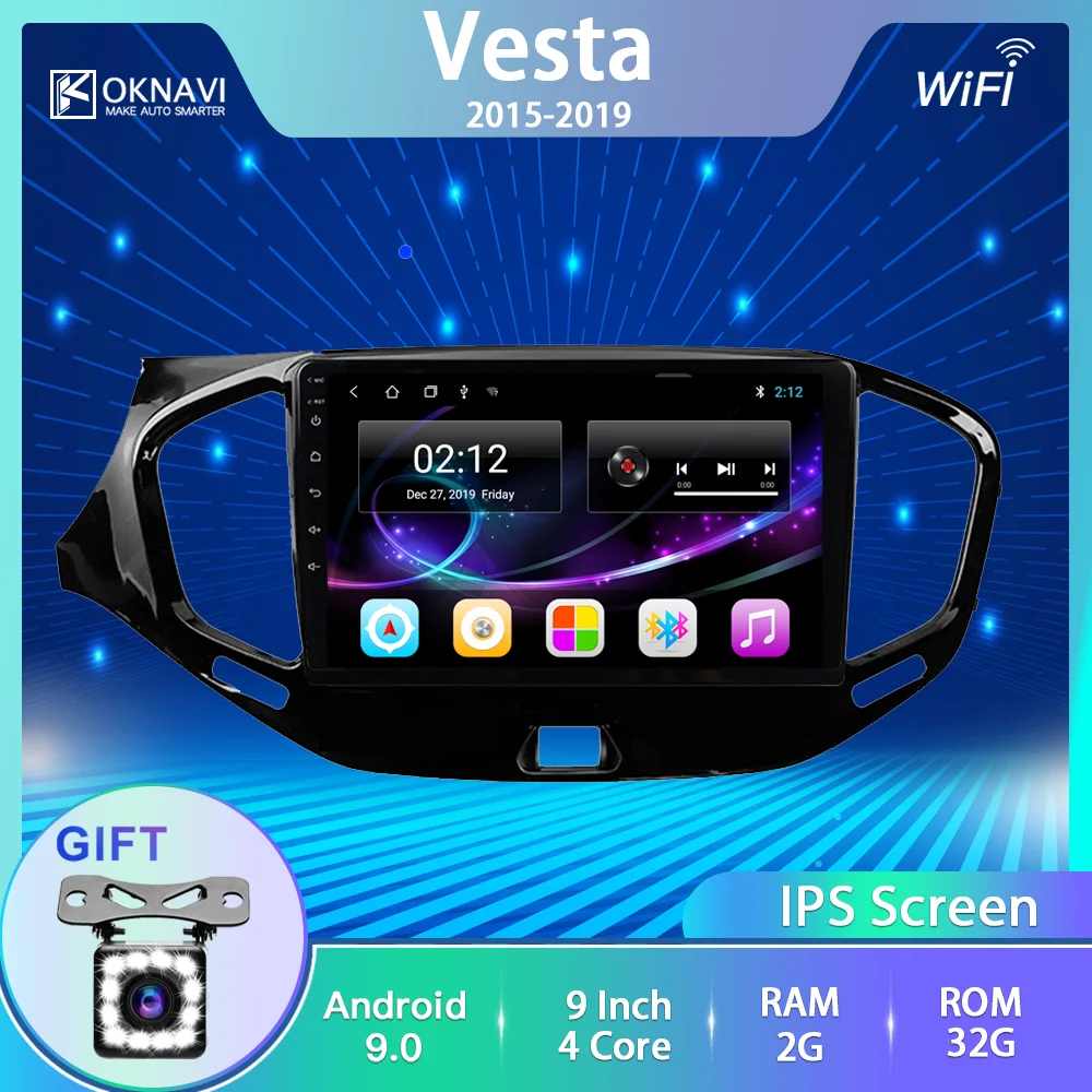 OKNAVI for Lada Vesta Cross Sport 2015 2016 2017 2018 2019 Android 9.0 Car Radio GPS Multimedia Bluetooth Suport Rearview Camera
OKNAVI for Lada Vesta Cross Sport 2015 2016 2017 2018 2019 Android 9.0 Car Radio GPS Multimedia Bluetooth Suport Rearview Camera