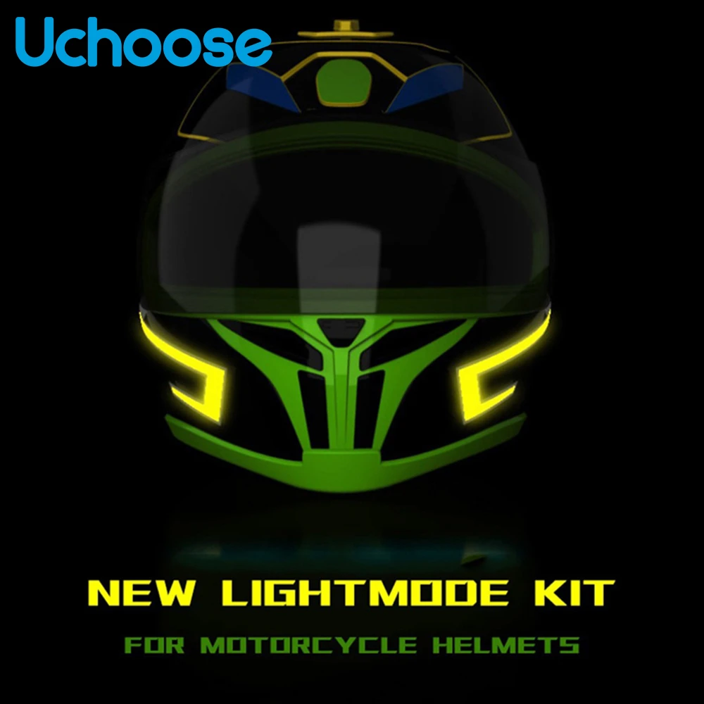 Waterproof 2Pcs Motorcycle LED Night Riding Cold Light Stripes Motor Helmet Signal Flashing Luminous Stickers Multi-color
Waterproof 2Pcs Motorcycle LED Night Riding Cold Light Stripes Motor Helmet Signal Flashing Luminous Stickers Multi-color