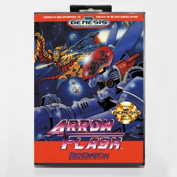 Arrow Flash 16bit MD Game Card For Sega Mega Drive/ Genesis with Retail Box
Arrow Flash 16bit MD Game Card For Sega Mega Drive/ Genesis with Retail Box