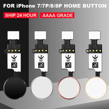 Newest 3rd Universal Home Button Flex Cable for iPhone 7 7Plus 8 8 Plus Menu Key Repair Parts With Return Function No Touch ID
Newest 3rd Universal Home Button Flex Cable for iPhone 7 7Plus 8 8 Plus Menu Key Repair Parts With Return Function No Touch ID