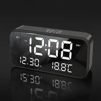 Alarm Clock Music Alarms Smart Student Digital Living Room Bedside Electronic Led Desktop Temperature Calendar Snooze Watch
Alarm Clock Music Alarms Smart Student Digital Living Room Bedside Electronic Led Desktop Temperature Calendar Snooze Watch