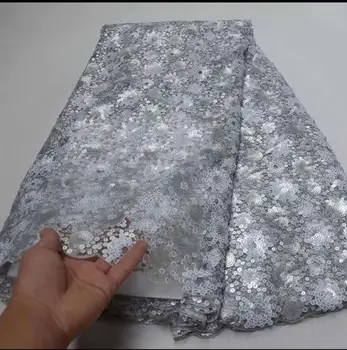 New Sequins Lace Fabric 2019 High Quality Latest Sequins African Lace Fabric Wedding French Tulle Lace Fabric Nigerican Wedding
New Sequins Lace Fabric 2019 High Quality Latest Sequins African Lace Fabric Wedding French Tulle Lace Fabric Nigerican Wedding