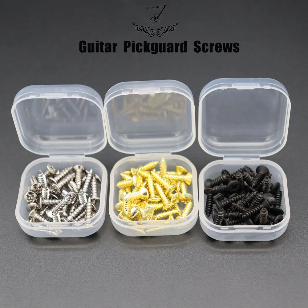 3mm Electric Guitar Pickguard Screws Scratch Plate Mounting Screws For ST/TL LP/SG Electric Guitar Bass(Pack of 30)
3mm Electric Guitar Pickguard Screws Scratch Plate Mounting Screws For ST/TL LP/SG Electric Guitar Bass(Pack of 30)