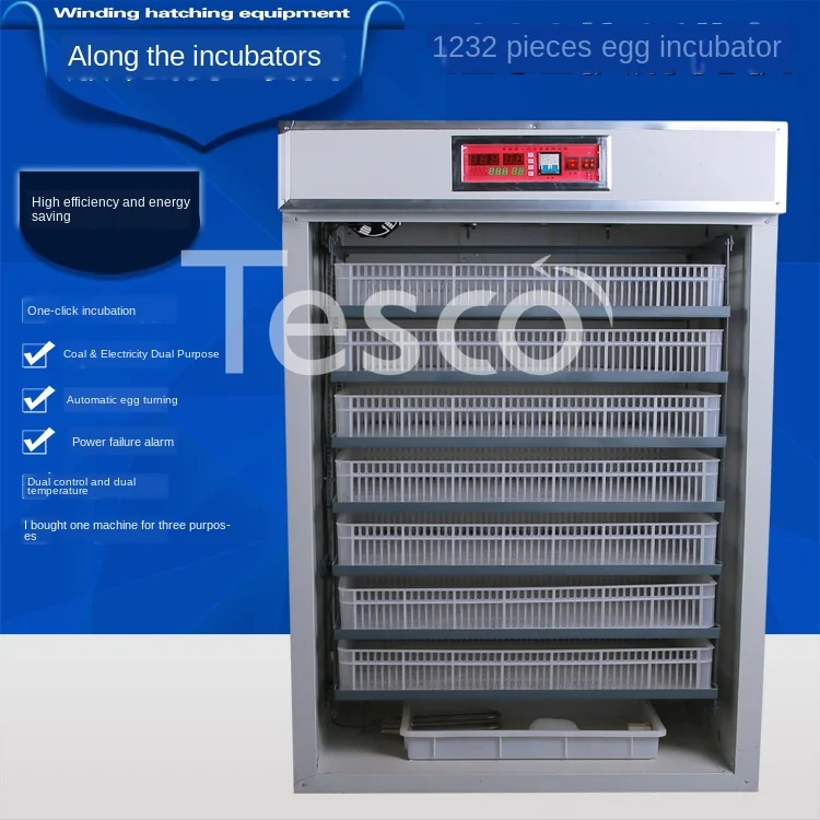 Intelligent Automatic Egg Incubator Household Incubator Floating Small Chicken, Duck, Goose, Quail Machine
Intelligent Automatic Egg Incubator Household Incubator Floating Small Chicken, Duck, Goose, Quail Machine
