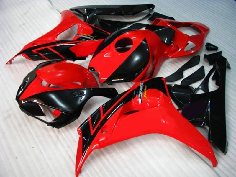 Литье под давлением 100%, подходит для Honda CBR1000RR 2006 2007, комплект обтекателей красного и черного цвета CBR 1000RR 06 07 OT19
Литье под давлением 100%, подходит для Honda CBR1000RR 2006 2007, комплект обтекателей красного и черного цвета CBR 1000RR 06 07 OT19