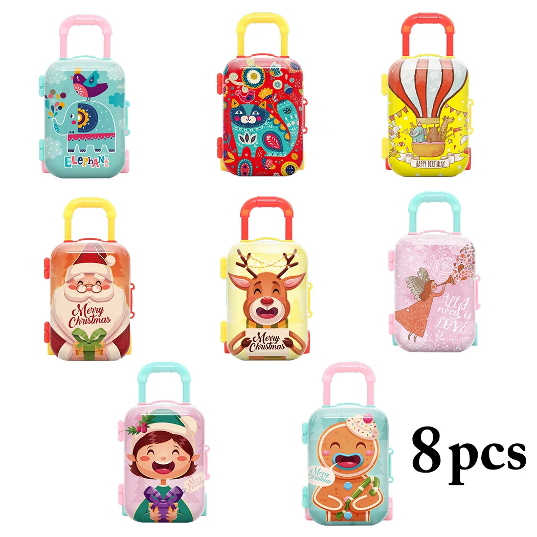 8pcs/Set Multicolor Kids Coin Bag Creative Mini Suitcase Shape Candy Box Mini Eraser Storage Box Premium Lovely Gifts For Kids
8pcs/Set Multicolor Kids Coin Bag Creative Mini Suitcase Shape Candy Box Mini Eraser Storage Box Premium Lovely Gifts For Kids