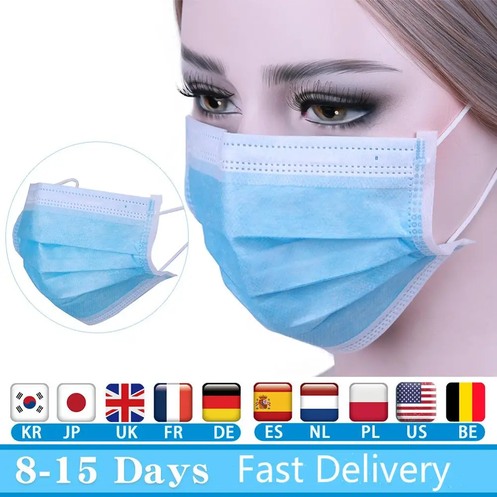 50pcs/bag Disposable Mouth Mask 20pcs Non-woven Face Mask Anti Dust Mouth Nose Cover Respirators Unisex 3-Ply for hair stylists
50pcs/bag Disposable Mouth Mask 20pcs Non-woven Face Mask Anti Dust Mouth Nose Cover Respirators Unisex 3-Ply for hair stylists