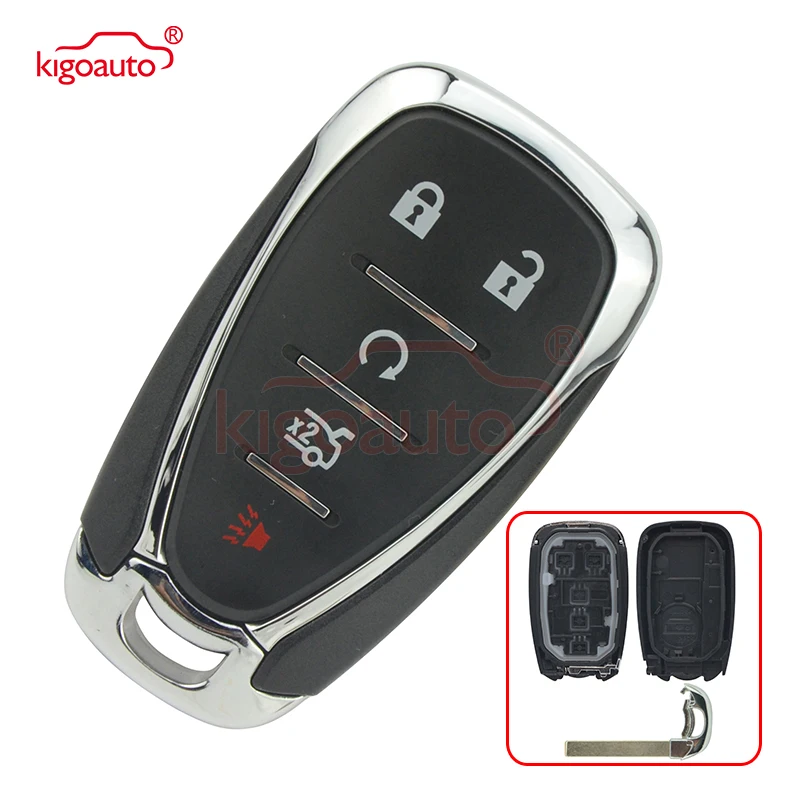 

Kigoauto HYQ4EA Smart key case 4+1 button for 2016 2017 Chevrolet Sonic Camaro Malibu 13508769