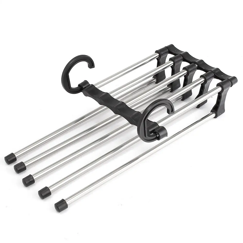 Pants Rack Multi-functional 5In1 Stainless Steel Magic Hanger Scarf Pants racks 2019
Pants Rack Multi-functional 5In1 Stainless Steel Magic Hanger Scarf Pants racks 2019