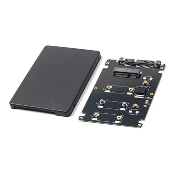 mSATA to SATA Adapter-Box Mini Pcie mSATA SSD to 2.5 inch SATA3 Adapter Card with Case 60321 Connector
mSATA to SATA Adapter-Box Mini Pcie mSATA SSD to 2.5 inch SATA3 Adapter Card with Case 60321 Connector