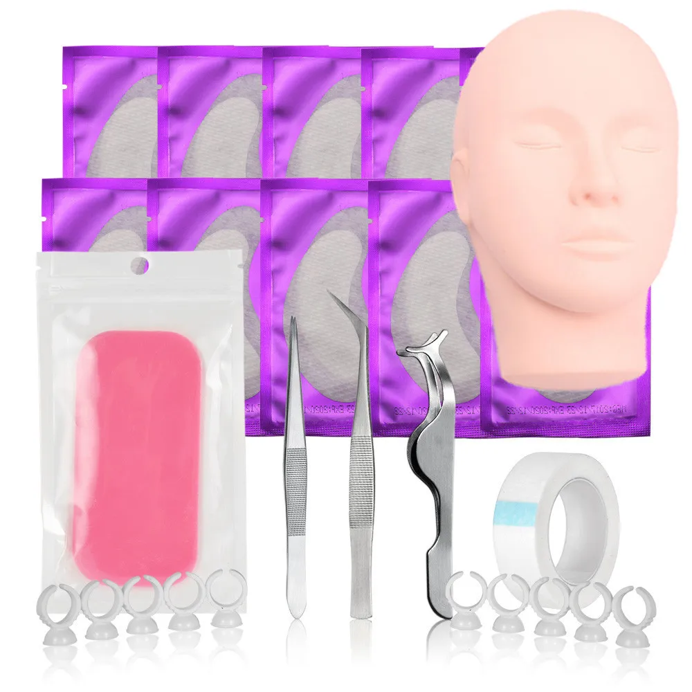 Eyelash Mannequin Eyelash Extension Set Mannequin for Eyelashes Dummy Head Practice Set Eyelash Extension Supplies Training Kits
Eyelash Mannequin Eyelash Extension Set Mannequin for Eyelashes Dummy Head Practice Set Eyelash Extension Supplies Training Kits