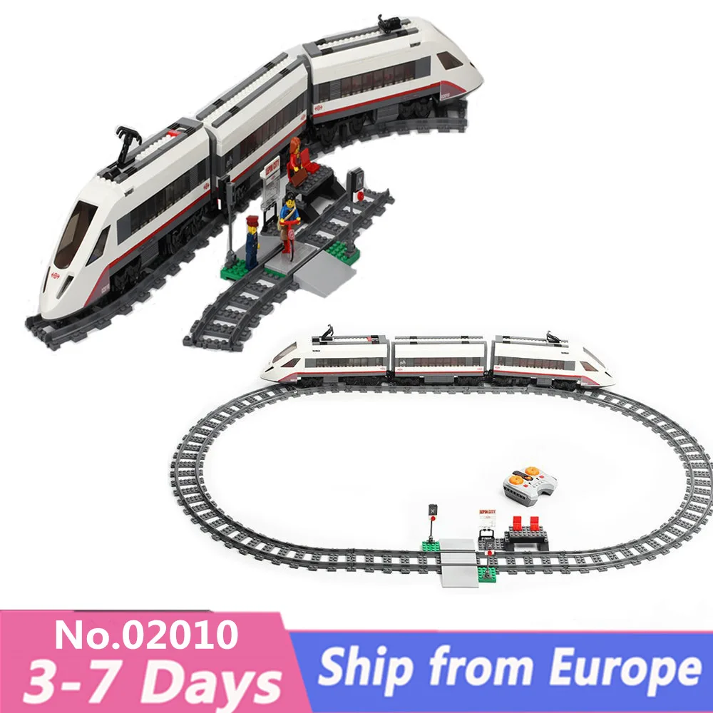 Ship from Spain 02010 Train City Remote Control With Motor Building Blocks 60051 Rail transport Creator DIY Toys For Children
Ship from Spain 02010 Train City Remote Control With Motor Building Blocks 60051 Rail transport Creator DIY Toys For Children