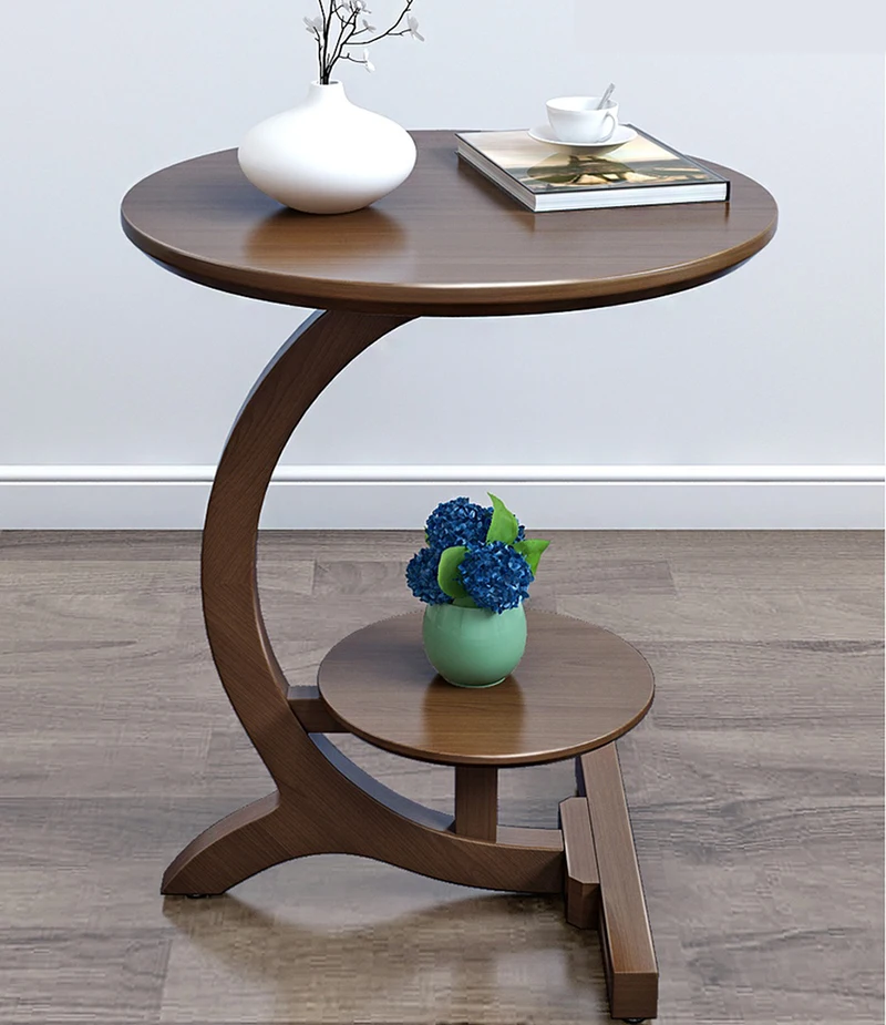 Solid Wood End Table Small Coffee Table Living Room Sofa side Table Removable Round Table Bedside Table with Storage Space
Solid Wood End Table Small Coffee Table Living Room Sofa side Table Removable Round Table Bedside Table with Storage Space
