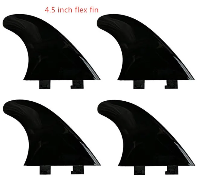 4.5" Flex Fin Stabilizer for short board to SUP, Minimum Flex for River and Surf 2 Tab Mini Box + FCS compatible
4.5" Flex Fin Stabilizer for short board to SUP, Minimum Flex for River and Surf 2 Tab Mini Box + FCS compatible