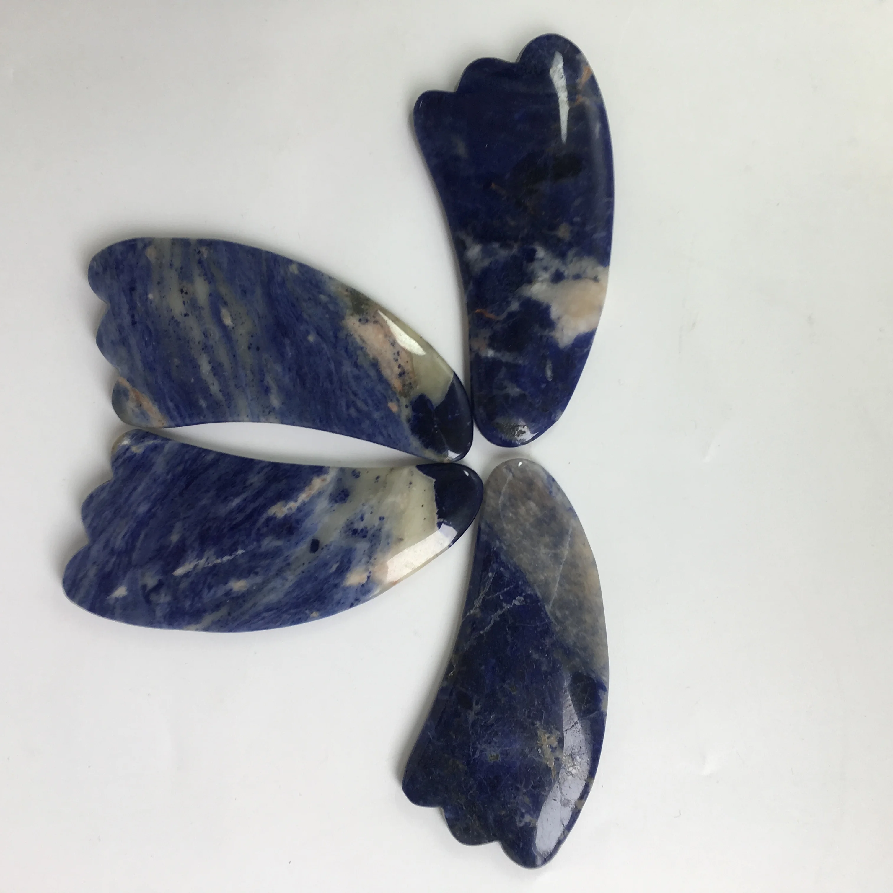 Z Natural sodalite Crystal Gua Sha Board Guasha Healthy Cure Foot Care Hand Body Massage Tool
Z Natural sodalite Crystal Gua Sha Board Guasha Healthy Cure Foot Care Hand Body Massage Tool