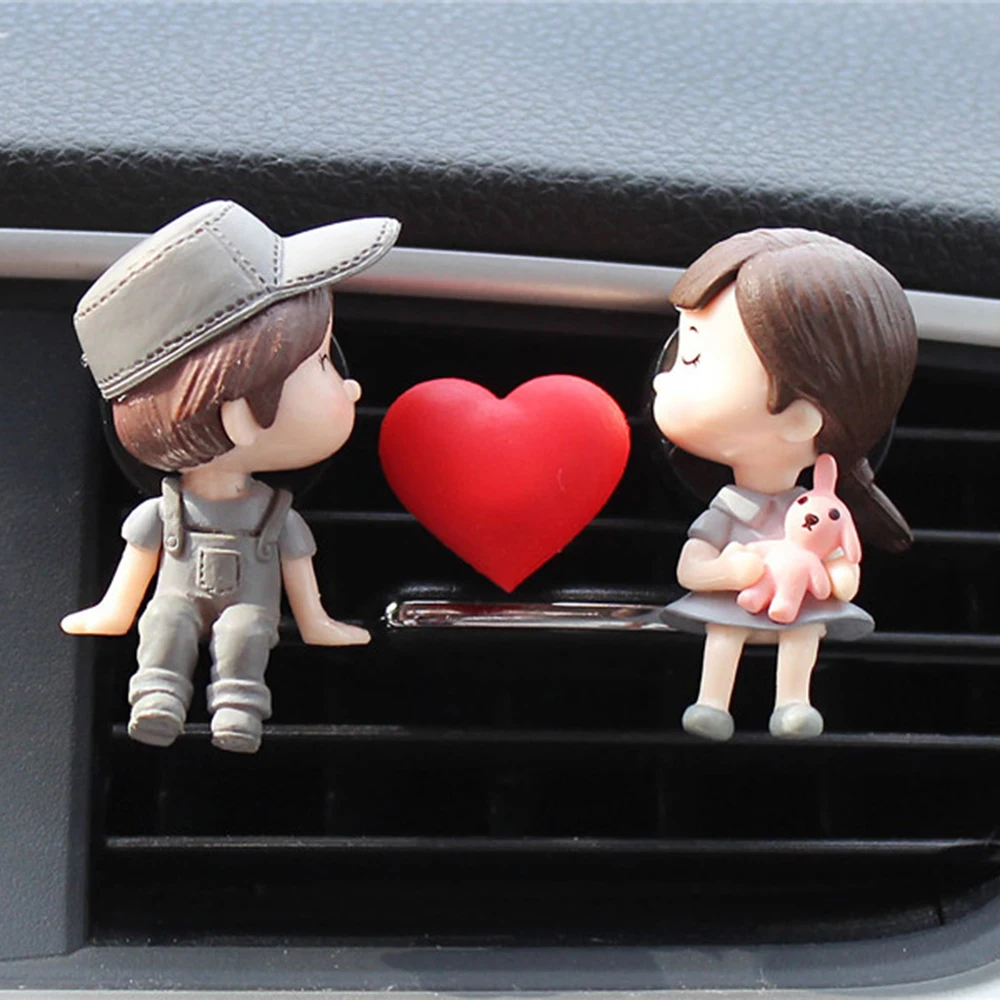 Wholesale Lovely Couple Girl Boy Car Air Vent Freshener Perfume Clip Aromas Diffuser Decoration Gifts Auto Interior New Style
Wholesale Lovely Couple Girl Boy Car Air Vent Freshener Perfume Clip Aromas Diffuser Decoration Gifts Auto Interior New Style
