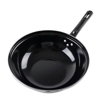 Enamel Wok Induction Cooker Gas Stove for Non-coated Non-stick Pan Household Cooking Iron Pot Ollas De Cocina Cooking Pot Frying 
Enamel Wok Induction Cooker Gas Stove for Non-coated Non-stick Pan Household Cooking Iron Pot Ollas De Cocina Cooking Pot Frying