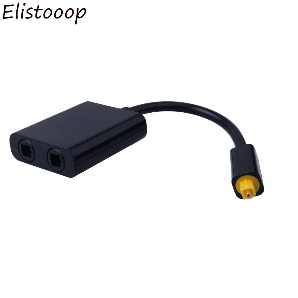 NEW SPDIF Optical Audio Splitter 2 Way Toslink Splitter Adapter 1 input 2 Output SPDIF Optical Cable Splitter Hub for CD DVD
NEW SPDIF Optical Audio Splitter 2 Way Toslink Splitter Adapter 1 input 2 Output SPDIF Optical Cable Splitter Hub for CD DVD