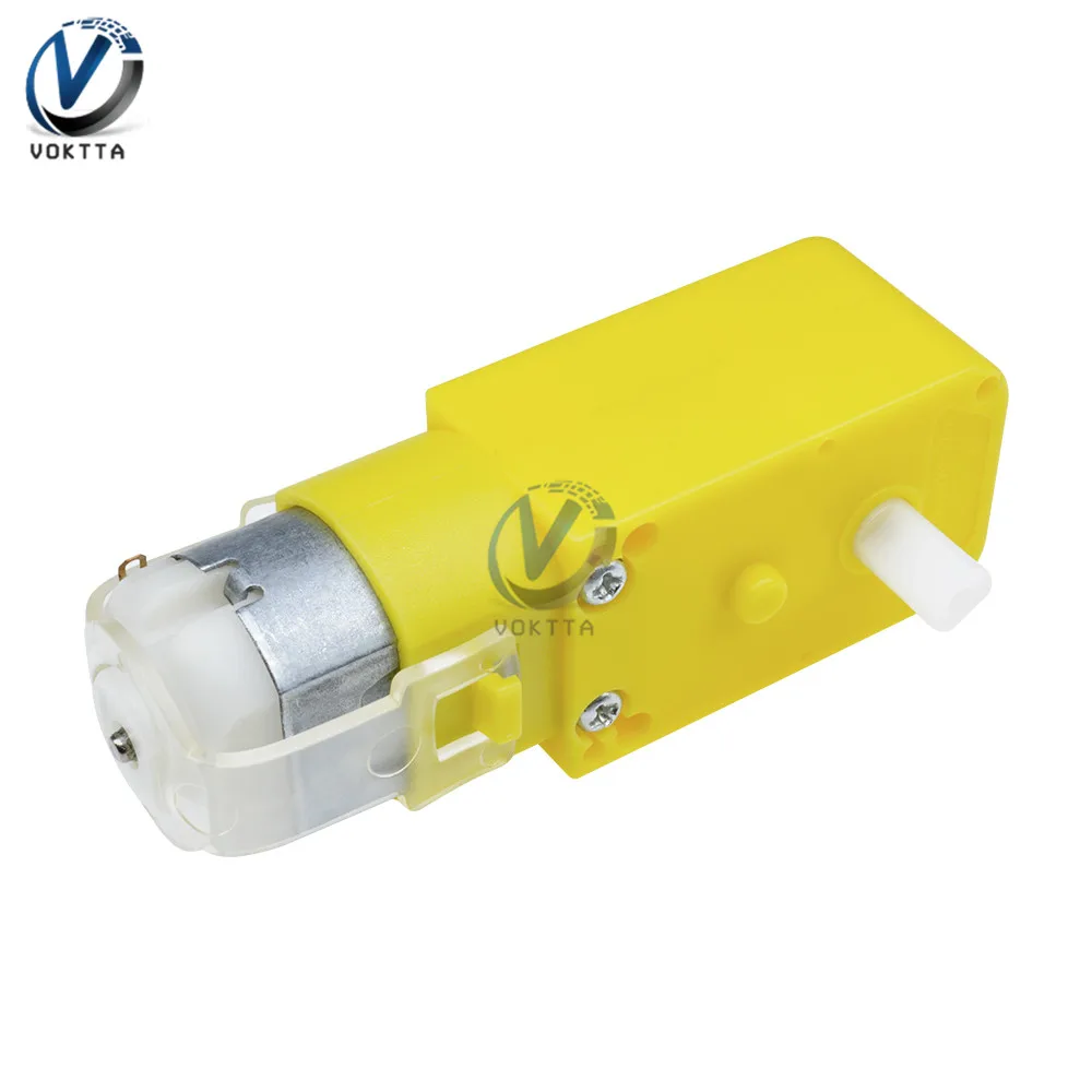 Double Shaft DC Gear Motor DC 3V-6V Dual Shaft TT Electric Motor For Arduino Smart Car Robot Toys DIY Model
Double Shaft DC Gear Motor DC 3V-6V Dual Shaft TT Electric Motor For Arduino Smart Car Robot Toys DIY Model