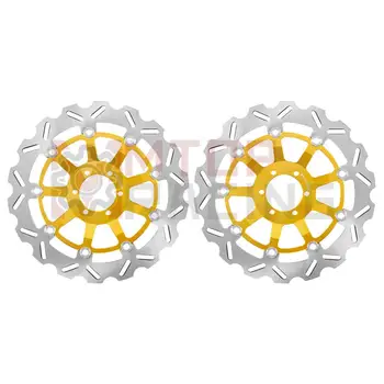 Gold Front Brake Rotor Discs For APRILIA RSV4R APRC RSV4 Factory APRC Tuono V4R APRC 2011 2012 2013 RSV4 Factory APRC ABS 2014
Gold Front Brake Rotor Discs For APRILIA RSV4R APRC RSV4 Factory APRC Tuono V4R APRC 2011 2012 2013 RSV4 Factory APRC ABS 2014