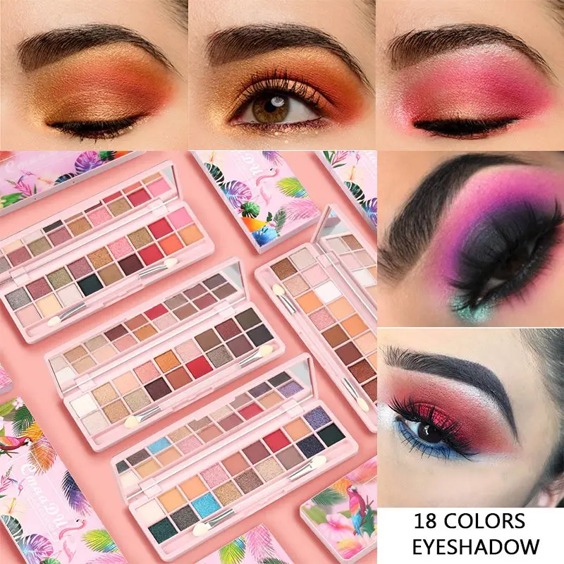 18-color 3D Stereo Eyeshadow Palette Waterproof Non-dizzy Dyeing Shimmer Matte Eyeshadow New
18-color 3D Stereo Eyeshadow Palette Waterproof Non-dizzy Dyeing Shimmer Matte Eyeshadow New