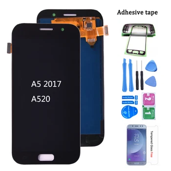 For SAMSUNG GALAXY A5 2017 A520 A520F A520K LCD Display with Touch Screen Digitizer Assembly free shipping
For SAMSUNG GALAXY A5 2017 A520 A520F A520K LCD Display with Touch Screen Digitizer Assembly free shipping