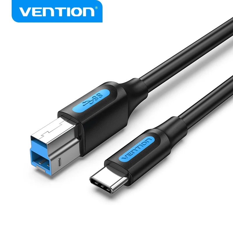 Vention USB C к Type B 3 0 кабель для HDD чехол Корпус диска веб-камера цифровая видео Blue ray Drive