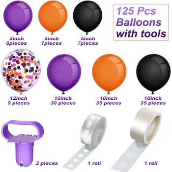 2020 NEW 129PCS Balloon Set Safe Strong Latex Confetti Balloon Garland Kit For Halloween Weddings Parties Decoration
2020 NEW 129PCS Balloon Set Safe Strong Latex Confetti Balloon Garland Kit For Halloween Weddings Parties Decoration