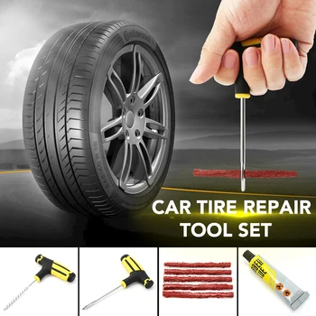Car Tire Repair Kit Auto Bike Car Tire Tyre Cement Tool Puncture Plug Practical Hand Tools for Car Truck Motorbike Z4
Car Tire Repair Kit Auto Bike Car Tire Tyre Cement Tool Puncture Plug Practical Hand Tools for Car Truck Motorbike Z4
