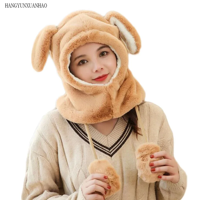 Keep Warm Girl Rabbit Hat With Moving Ears Bunny Hats Plush Soft Hand Pinching Vertical Ear Stitch Unicorn Women Airbag Cap
Keep Warm Girl Rabbit Hat With Moving Ears Bunny Hats Plush Soft Hand Pinching Vertical Ear Stitch Unicorn Women Airbag Cap